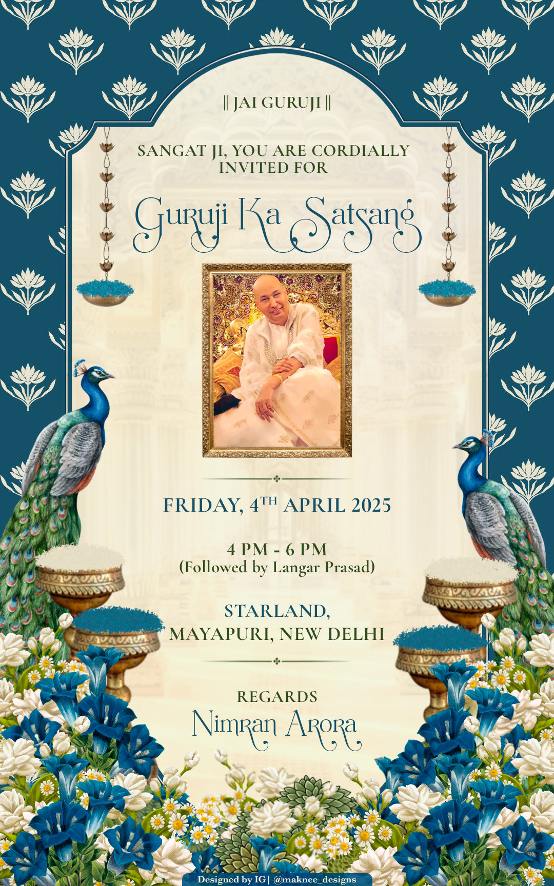 Blessings Always Guruji